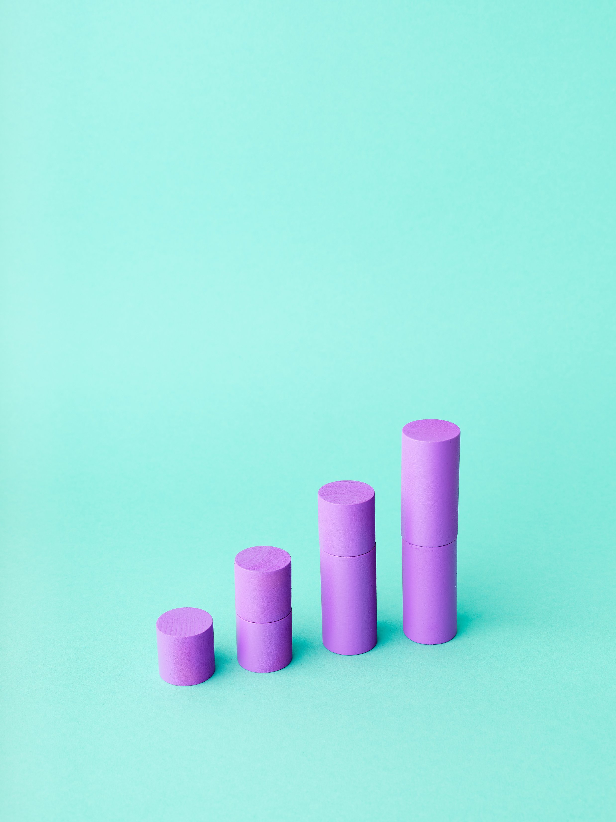 Conceptual Investing and Insurance 3D Bar Graph